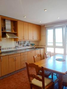 Kuchyň nebo kuchyňský kout v ubytování Penthouse Panorámico