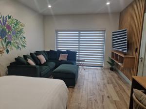 Istumisnurk majutusasutuses Sea View Studio