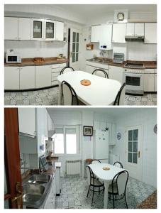 Η κουζίνα ή μικρή κουζίνα στο R Y M 1950 Apartamento +9 φωτογραφίες
