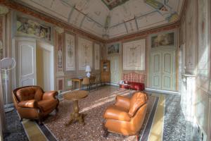 Area tempat duduk di Palazzo Sertorio Suites