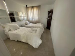 Postel nebo postele na pokoji v ubytování Penthouse Puerta de Pedregalejo