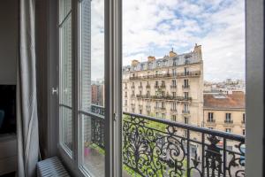 a view from a window of a building at République - Magnifique appartement au centre de Paris in Paris