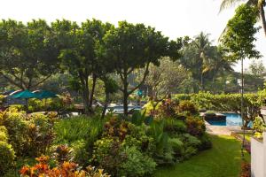 Vrt pred nastanitvijo Hyatt Regency Yogyakarta