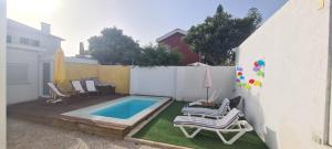 Bazén v ubytování *New* Casa Estrela com piscina! nebo v jeho okolí