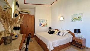 Posteľ alebo postele v izbe v ubytovaní Avalena Penthouse