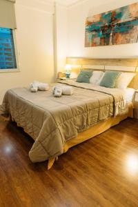 Ένα ή περισσότερα κρεβάτια σε δωμάτιο στο APARTAMENTO CENTRiCO 2 DORMITORIOS AMPLIO BALCON CON OPCION COCHERA