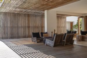 Posezení v ubytování KA BRU Beach Boutique Hotel