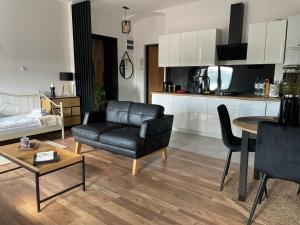 Dapur atau dapur kecil di Apartamenty Łuczkowskiego z widokiem na Studnię 2