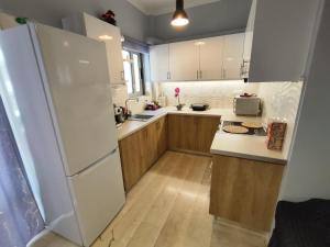 A kitchen or kitchenette at Marlen House Chania