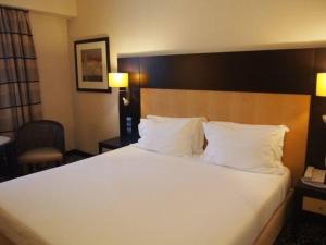 Voodi või voodid majutusasutuse Skardu eat and stay toas