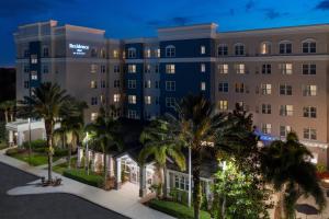an rendering of a hotel at night at Residence Inn Port St Lucie in Port Saint Lucie