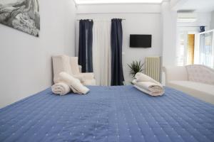 Ένα ή περισσότερα κρεβάτια σε δωμάτιο στο La casa di San Rocco