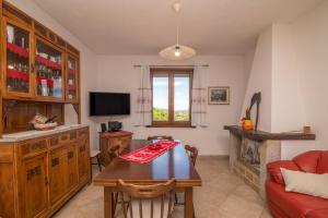 Μια τηλεόραση ή/και κέντρο ψυχαγωγίας στο Casa Vacanze La Pavoncella