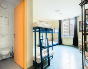 Postel nebo postele na pokoji v ubytování Pegasus Hostel Berlin