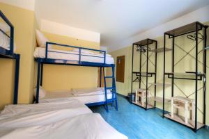 Postel nebo postele na pokoji v ubytování Pegasus Hostel Berlin