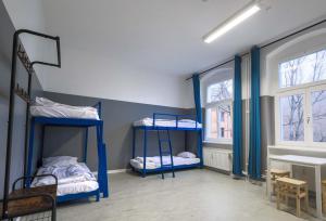 Postel nebo postele na pokoji v ubytování Pegasus Hostel Berlin