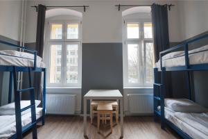 Postel nebo postele na pokoji v ubytování Pegasus Hostel Berlin