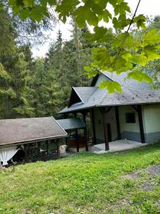 Budova, v ktorej sa horská chata nachádza