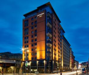 O edifício em que o hotel se localiza