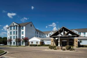 a rendering of a hotel with a building at Homewood Suites by Hilton Austin/Round Rock in Round Rock