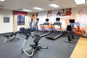 Fitness centrum a/nebo fitness zařízení v ubytování Homewood Suites by Hilton Austin/Round Rock