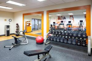 Fitness centrum a/nebo fitness zařízení v ubytování Homewood Suites by Hilton Austin/Round Rock