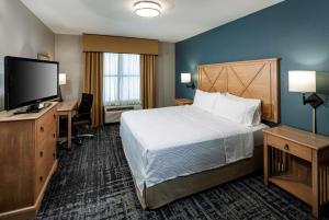 Postel nebo postele na pokoji v ubytování Homewood Suites by Hilton Austin/Round Rock