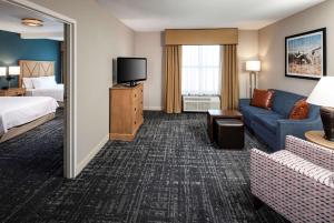Postel nebo postele na pokoji v ubytování Homewood Suites by Hilton Austin/Round Rock