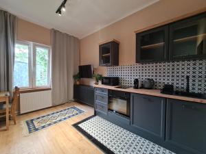 Kuchyňa alebo kuchynka v ubytovaní Perfect Stay - "Apartament Zamkowy" - parking place
