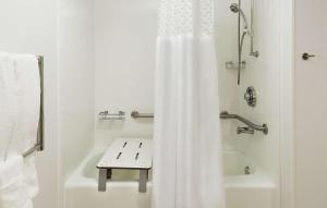 Hampton Inn Raleigh Cary的一间浴室