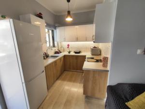 A kitchen or kitchenette at Marlen House Chania