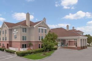 a rendering of the front of a hotel at Homewood Suites by Hilton Houston-Clear Lake in Webster
