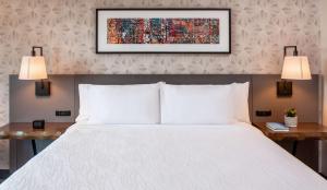 Postel nebo postele na pokoji v ubytování Hilton Garden Inn Austin University Capitol District