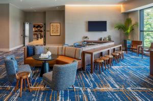 Posezení v ubytování Hilton Garden Inn Austin University Capitol District