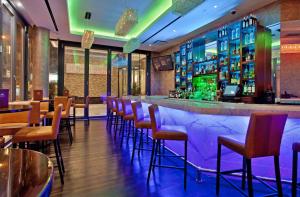 Χώρος καθιστικού στο Hilton Garden Inn New York Central Park South-Midtown West