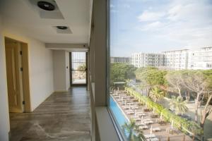 Balkón nebo terasa v ubytování Hotel GRINT