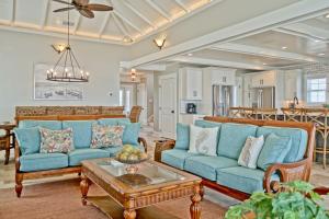 Posezení v ubytování Cinnamon Sands home