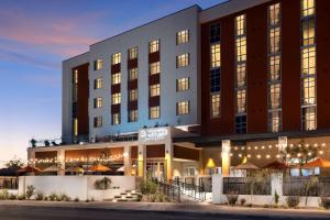 a rendering of the front of a hotel at Doubletree By Hilton Tucson Downtown Convention Center in Tucson