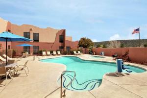 Bazén v ubytování Hampton Inn Sedona nebo v jeho okolí