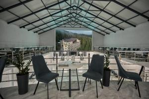 Restaurace v ubytování Готель У Борисовича & SPA