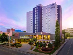 a rendering of a hotel in a city at DoubleTree by Hilton Hotel Chattanooga Downtown in Chattanooga