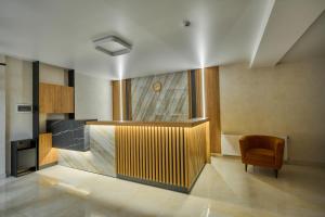 Postel nebo postele na pokoji v ubytování Готель У Борисовича & SPA