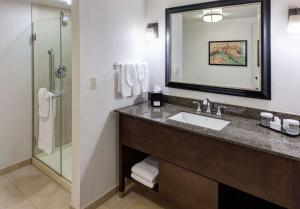 Koupelna v ubytování Embassy Suites Anchorage
