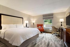 Postel nebo postele na pokoji v ubytování Hampton Inn Lehighton - Jim Thorpe