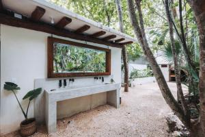 Zahrada ubytování Hotel Casa Barbara Holbox