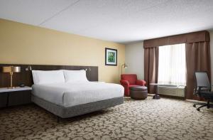 Postel nebo postele na pokoji v ubytování Hilton Garden Inn Providence Airport/Warwick
