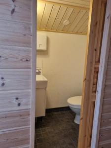 Koupelna v ubytování Villa Tumppu