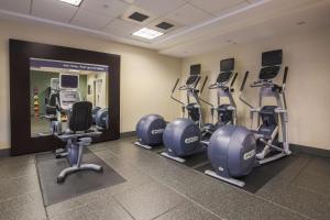Fitness centrum a/nebo fitness zařízení v ubytování Hampton Inn & Suites Camarillo