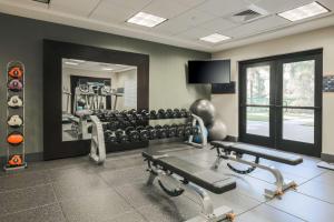 Fitness centrum a/nebo fitness zařízení v ubytování Hampton Inn & Suites Camarillo