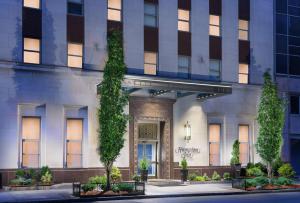 a rendering of the front of a building at Hampton Inn Washington DC White House in Washington